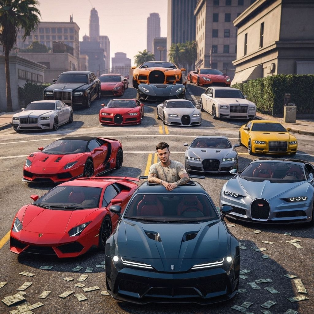 Modded GTA 5 Accounts