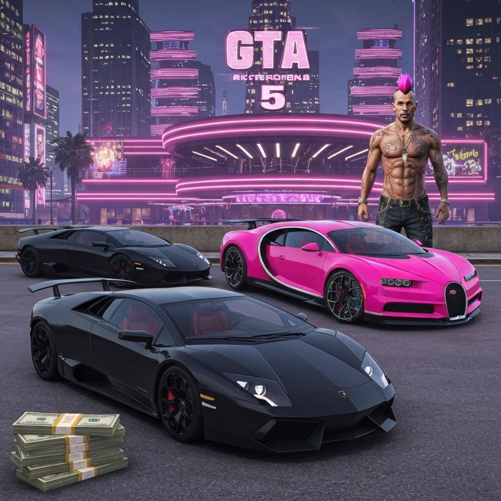 Modded GTA 5 Accounts